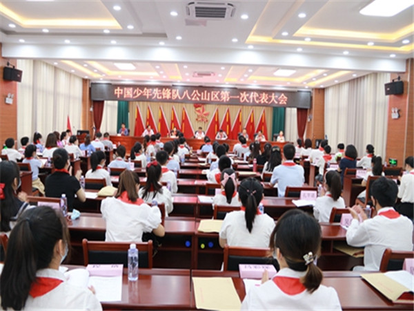 中國少年先鋒隊(duì)淮南八公山區(qū)第一次代表大會勝利召開