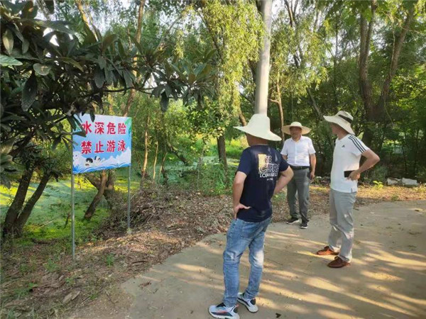 淮南唐山鎮(zhèn)開展夏季防溺水專項檢查