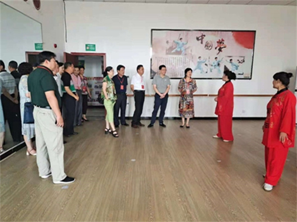 淮南八公山區(qū)人大常委會視察全民健身實施計劃執(zhí)行情況