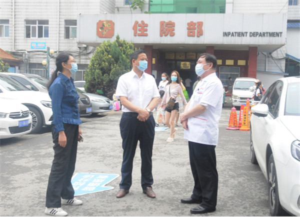 淮南市衛(wèi)生健康委黨組書(shū)記、主任汪世福前往市婦幼保健院開(kāi)展工作調(diào)研