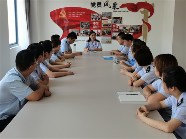 【淮南市壽縣】“揚(yáng)青年之聲 頌百年華誕”學(xué)習(xí)習(xí)近平總書(shū)記“七一”重要講話(huà)精神宣講走進(jìn)壽縣稅務(wù)局