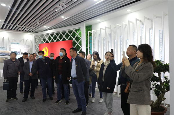 淮南市園區(qū)非公企業(yè)黨建工作現(xiàn)場(chǎng)會(huì)召開(kāi)