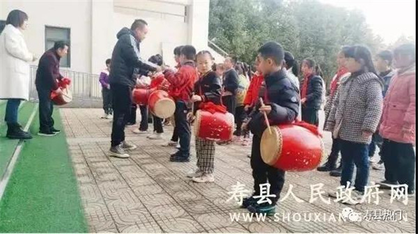 壽縣文化館開展壽州鑼鼓進校園首期培訓(xùn)活動
