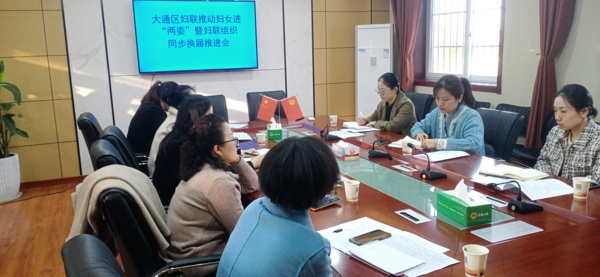 淮南市大通區(qū)婦聯(lián)推動?jì)D女進(jìn)“兩委”暨婦聯(lián)組織同步換屆推進(jìn)會