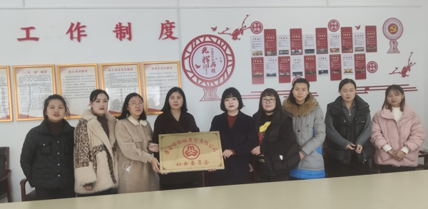 淮南市毛集實(shí)驗(yàn)區(qū)毛集鎮(zhèn)婦聯(lián)：指導(dǎo)企業(yè)成立婦委會 擴(kuò)大黨的工作覆蓋面