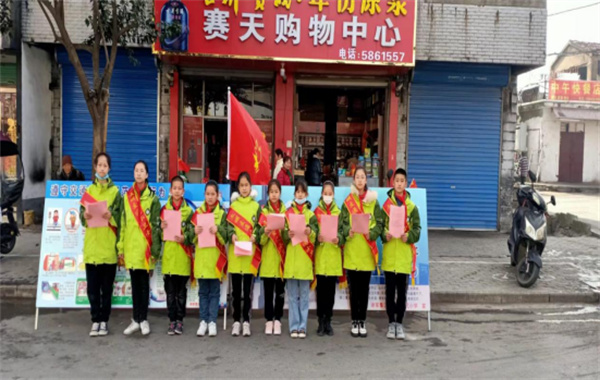 淮南：【謝家集區(qū)】小手拉大手 助力淮南創(chuàng)建全國文明城 ——李郢孜回民小學(xué)少先隊(duì)志愿服務(wù)活動(dòng)