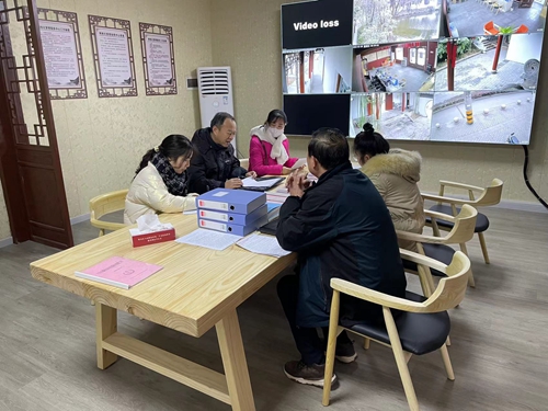 淮南市八公山區(qū)綜治中心赴八公山鎮(zhèn)檢查指導工作