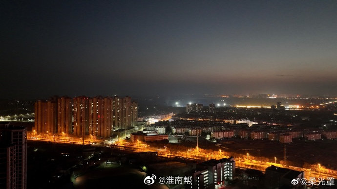 【圖說淮南】——點(diǎn)擊收獲淮南壽縣的夜景！