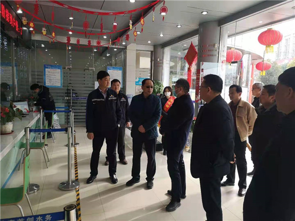 淮南市城鄉(xiāng)建設局開展春節(jié)前安全生產(chǎn)檢查和慰問工作