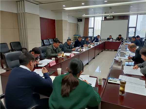 淮南市城鄉(xiāng)建設局召開黨組擴大會議