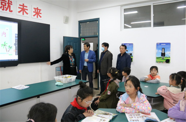淮南：九二小迎接市義務(wù)教育優(yōu)質(zhì)均衡發(fā)展督導(dǎo)組檢查