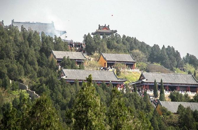 淮南壽縣四頂山廟會(huì)， 香火鼎盛祈福勝地！