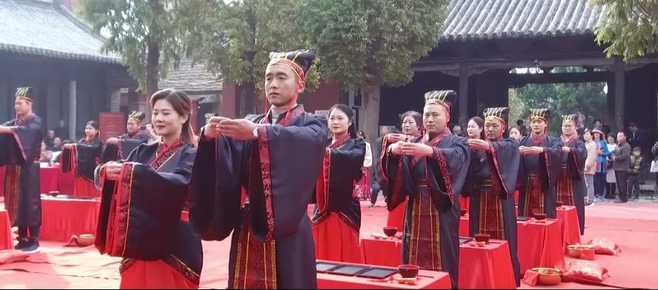 2019壽縣首屆青年漢式集體婚禮！