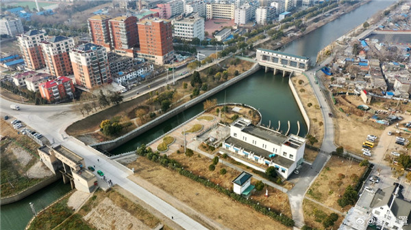 圖說淮南——航拍鳳臺(tái)永幸河